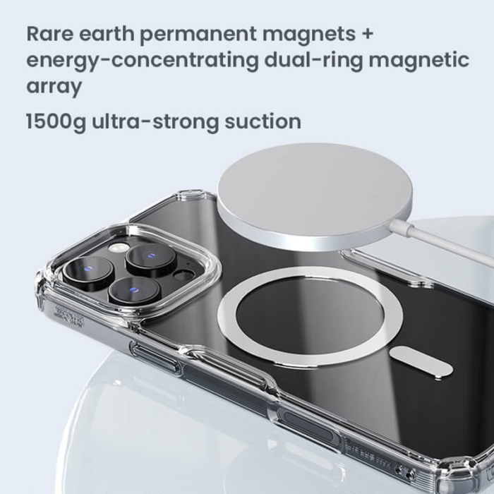 Maska Nillkin Nature Pro Magnetic za iPhone 16 Pro bela - Slika 9