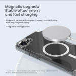 Maska Nillkin Nature Pro Magnetic za iPhone 16e bela - Slika 10