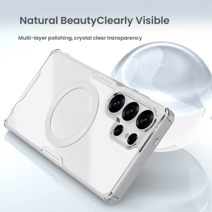 Maska Nillkin Nature Pro Magnetic za Samsung S25 Ultra / S938B transparent - Slika 6