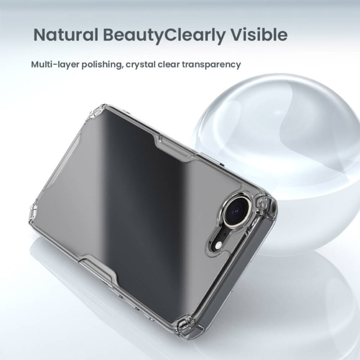 Maska Nillkin Nature Pro za iPhone 16e bela - Slika 6