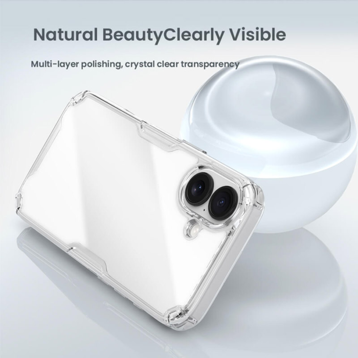 Maska Nillkin Nature Pro za iPhone 17 transparent - Slika 6