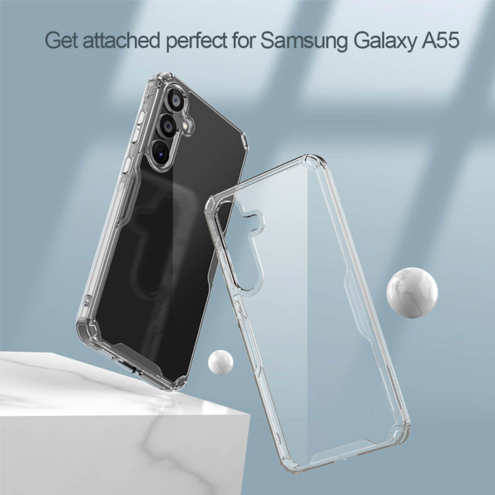 Maska Nillkin Nature Pro za Samsung A55 5G/ A556B transparent - Slika 6