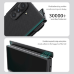 Maska Nillkin Super Frosted Shield Fold Magnetic (with Pen) Samsung Galaxy Z Fold 7 crna - Slika 8