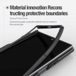 Maska Nillkin Super Frosted Shield Fold Magnetic (with Pen) Samsung Galaxy Z Fold 7 crna - Slika 10