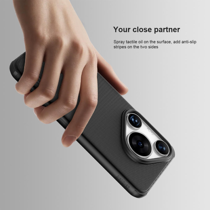 Maska Nillkin Super Frosted Shield Pro Magnetic za Huawei Pura 70 Pro/ Pura 70 Pro Plus crna - Slika 9