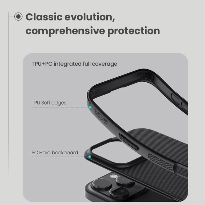 Maska Nillkin Super Frosted Shield Pro Magnetic za iPhone 16 Pro (bez otvora za logo) crna - Slika 8
