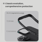 Maska Nillkin Super Frosted Shield Pro Magnetic za iPhone 16 Pro Max (bez otvora za logo) crna - Slika 8