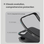 Maska Nillkin Super Frosted Shield Pro Magnetic za iPhone 16e crna - Slika 8