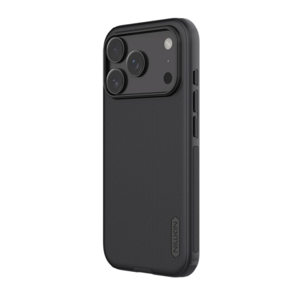 Maska Nillkin Super Frosted Shield Pro Magnetic za iPhone 17 Pro (bez otvora za logo) crna