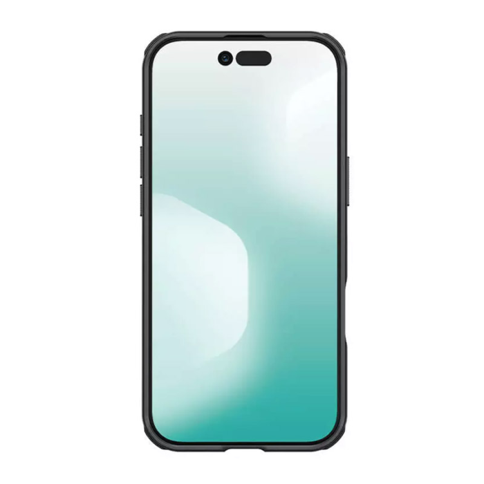 Maska Nillkin Super Frosted Shield Pro Magnetic za iPhone Air (bez otvora za logo) crna - Slika 3