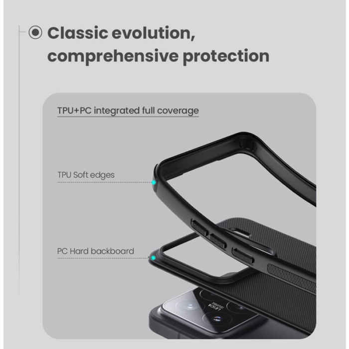 Maska Nillkin Super Frosted Shield Pro Magnetic za Xiaomi 15 crna - Slika 8