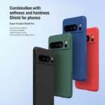 Maska Nillkin Super Frosted Shield Pro za Google Pixel 8 Pro crna - Slika 6