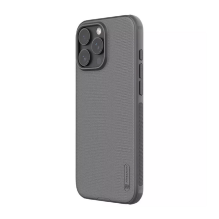 Maska Nillkin Super Frosted Shield Pro za iPhone 16 Pro (bez otvora za logo) titanijum siva
