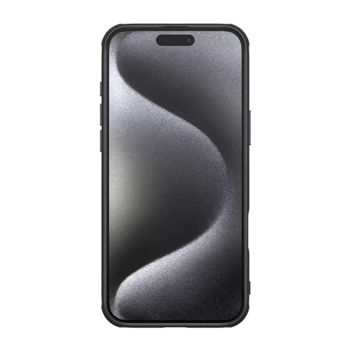 Maska Nillkin Super Frosted Shield Pro za iPhone 16 Pro Max (bez otvora za logo) crna - Slika 3