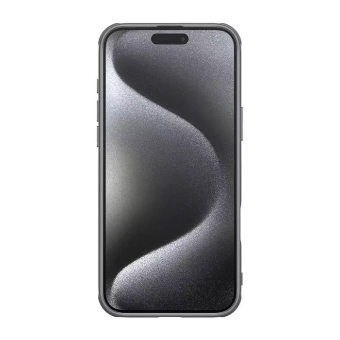 Maska Nillkin Super Frosted Shield Pro za iPhone 16 Pro Max (bez otvora za logo) titanijum siva - Slika 3