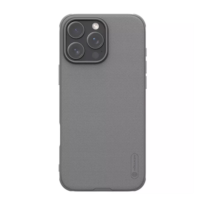 Maska Nillkin Super Frosted Shield Pro za iPhone 16 Pro Max (bez otvora za logo) titanijum siva - Slika 6