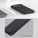 Maska Nillkin Super Frosted Shield Pro za iPhone 17 Pro (bez otvora za logo) crna - Slika 10