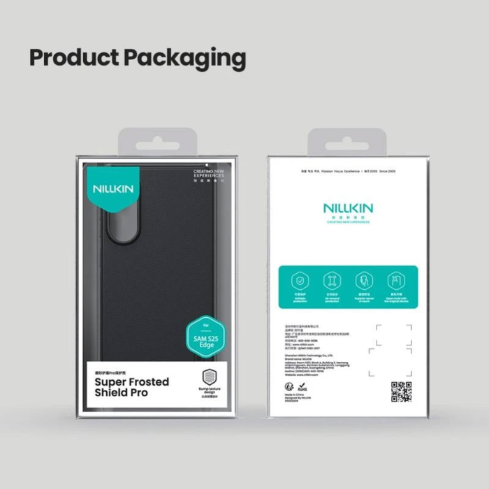 Maska Nillkin Super Frosted Shield Pro za Samsung S25 Edge plava - Slika 8