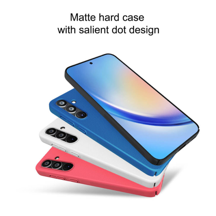 Maska Nillkin Super Frosted Shield za Samsung A35 5G/ A356B plava - Slika 6