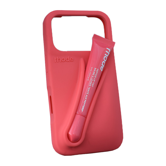 Maska Rhode LIP CASE + LIP TINT za iPhone 17 Pro Max guava spritz - Slika 4