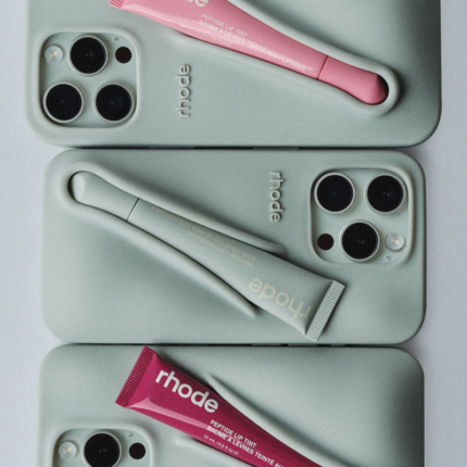 Maska Rhode LIP CASE + LIP TINT za iPhone 17 Pro toast