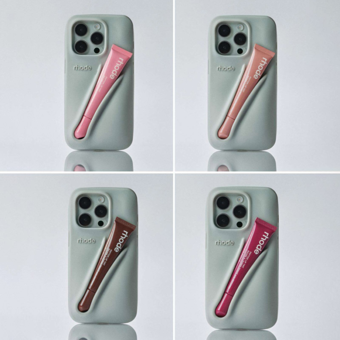 Maska Rhode LIP CASE + LIP TINT za iPhone 17 salty tan - Slika 3