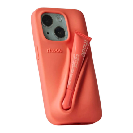 Maska Rhode LIP CASE + LIP TINT za iPhone 13/ 14/ 15 peach pit