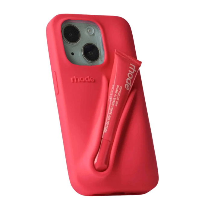 Maska Rhode LIP CASE + LIP TINT za iPhone 13/ 14/ 15 guava spritz - Slika 4