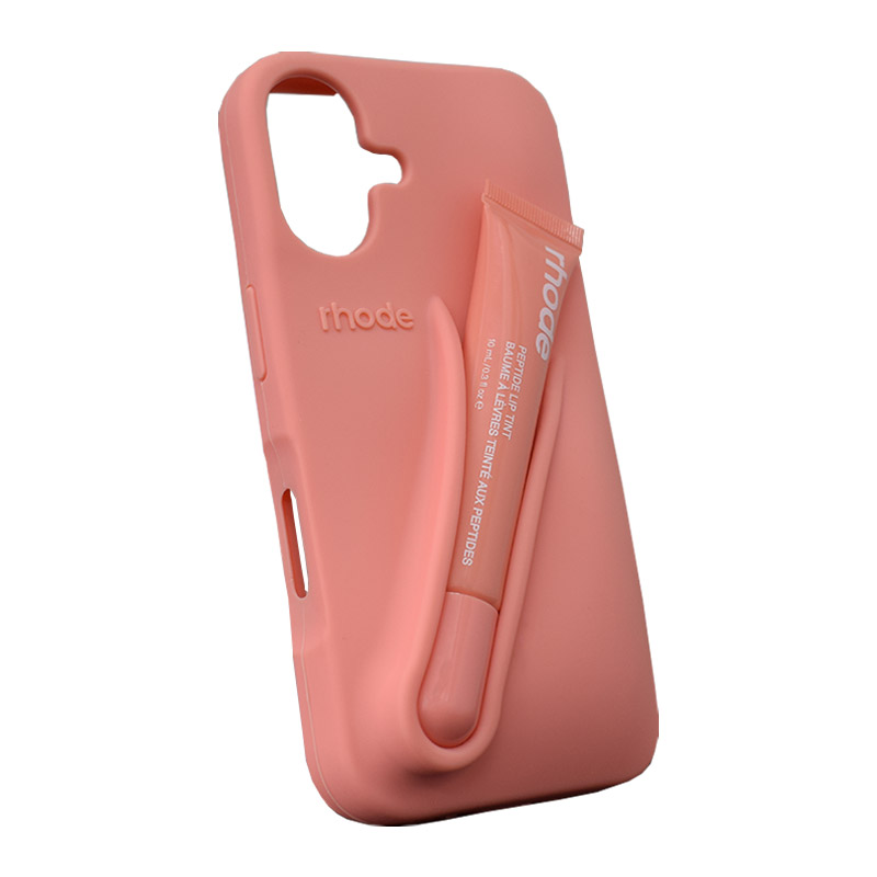 maska-rhode-lipstick-za-iphone-16-peach-pit-164704-289164 Maska Rhode LIP CASE + LIP TINT za iPhone 16 peach pit - Slika 1