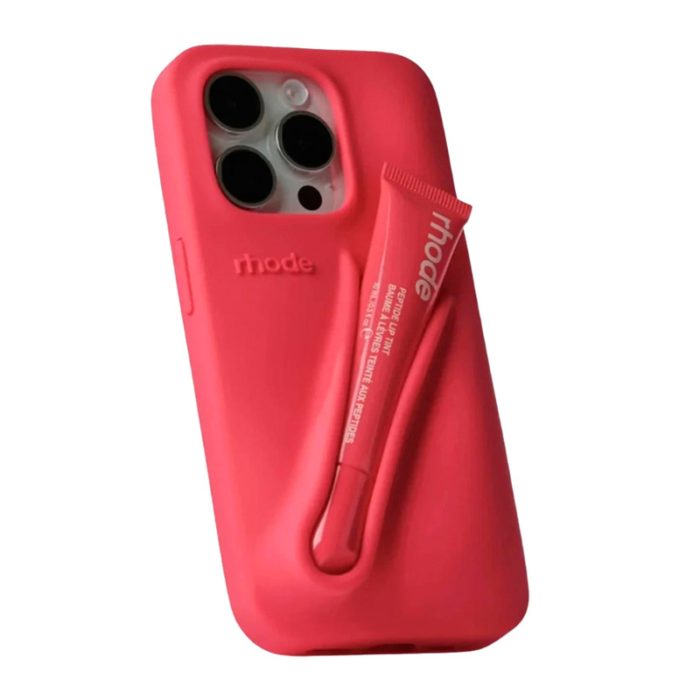 Maska Rhode LIP CASE + LIP TINT za iPhone 16 Pro guava spritz - Slika 4