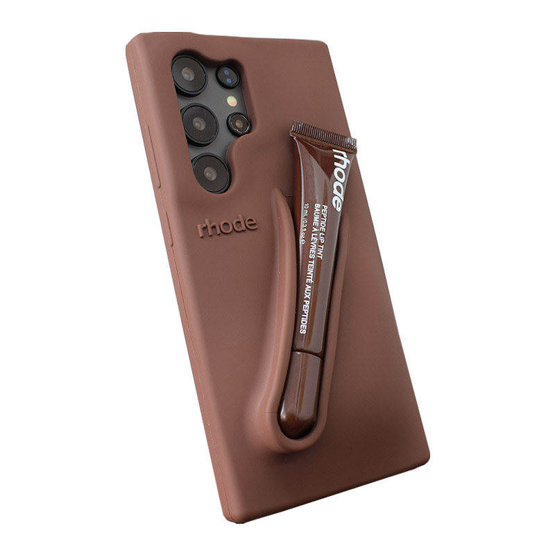 maska-rhode-lipstick-za-samsung-s23-ultra-s918b-espresso-164713-289133 Maska Rhode LIP CASE + LIP TINT za Samsung S23 Ultra/ S918B espresso - Slika 1