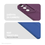 Maska Shadow Edge za Honor 200 plava - Slika 4