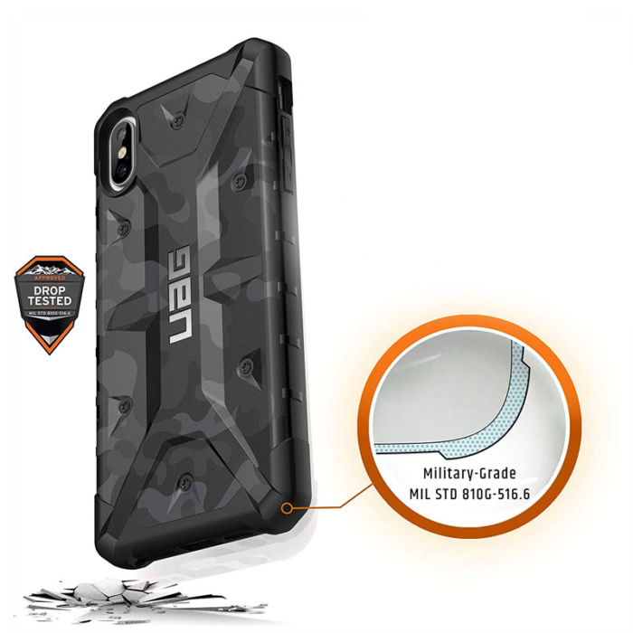 Maska UAG Pathfinder Camo za iPhone 12/ 12 Pro crno bela - Slika 3