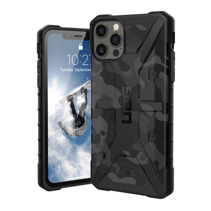 Maska UAG Pathfinder Camo za iPhone 12 Pro Max crna - Slika 7
