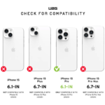 Maska UAG Pathfinder Mag Case iPhone 15 Pro crna - Slika 2