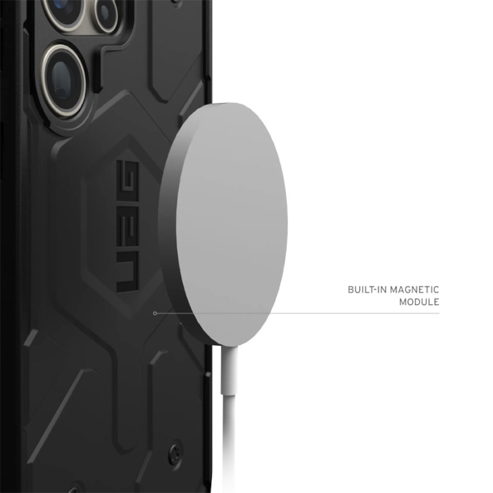 Maska UAG Pathfinder Mag Case iPhone 15 Pro crna - Slika 9