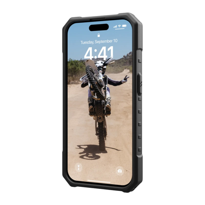 Maska UAG Pathfinder Mag Case iPhone 15 Pro Max transparent - Slika 4