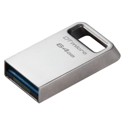 USB Kingston 64GB USB Flash Drive, USB 3.2 Gen.1, DataTraveler Micro Read 200MB/s