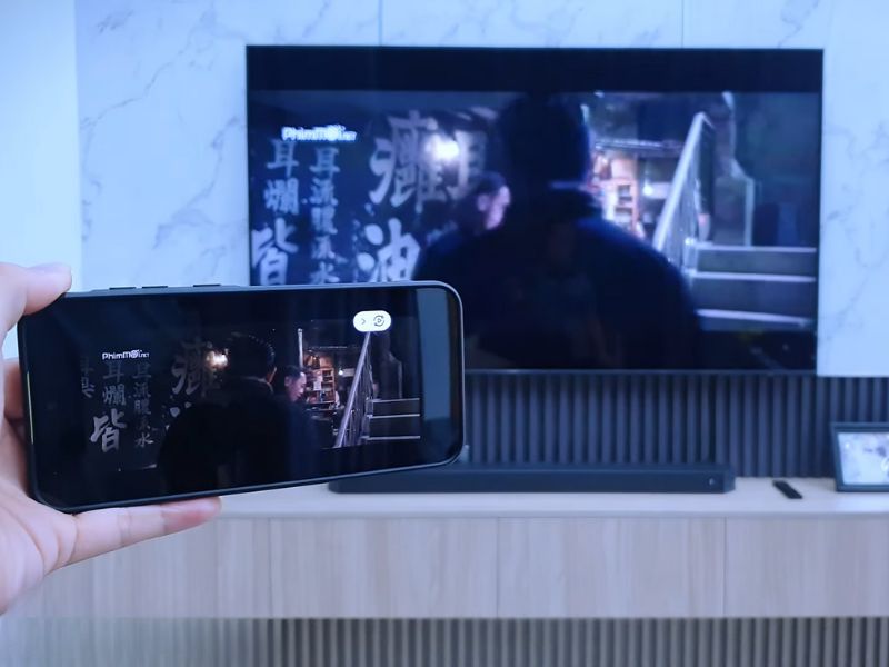 Gledanje YouTube povezivanjem telefona i televizora