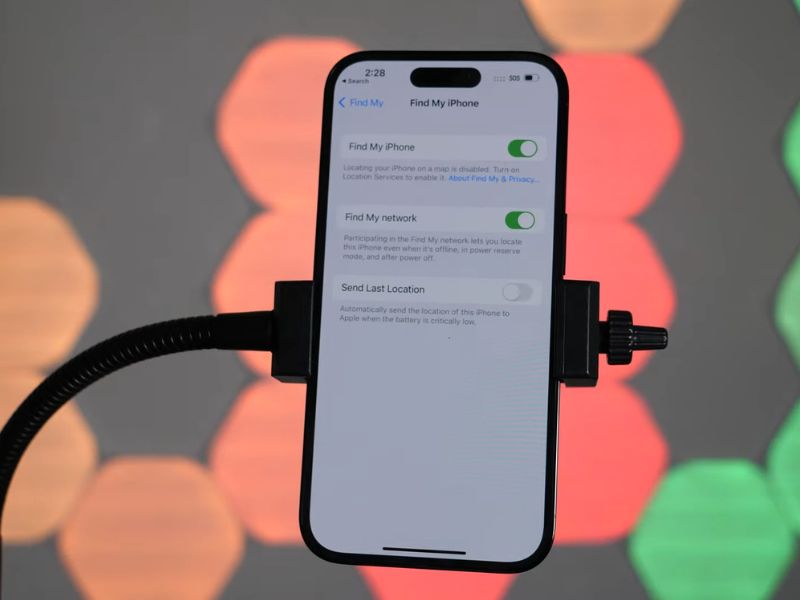 Kako locirati iPhone mobilni telefon