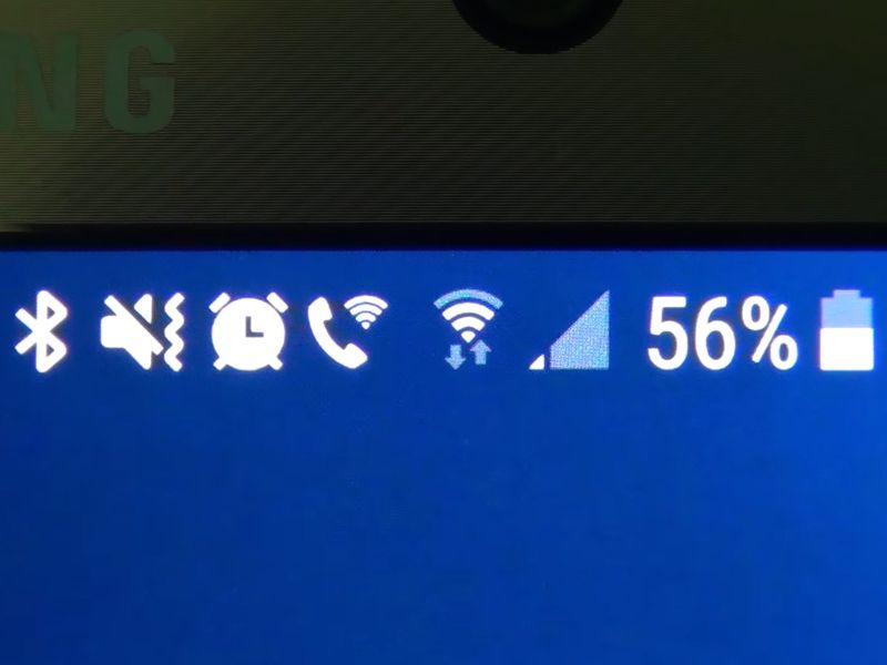 Osnovne ikonice na Samsung telefonu