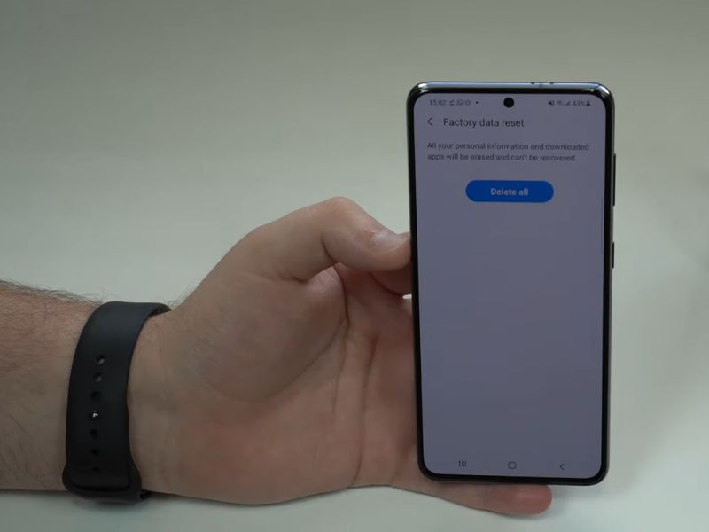 Vraćanje telefona na fabrička podešavanja