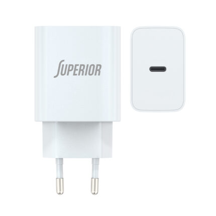 SUPERIOR brzi punjač/adapter za Samsung 45W beli-bez kabla