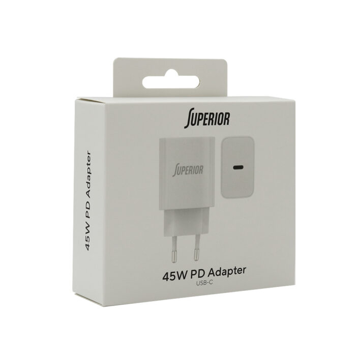 SUPERIOR brzi punjač/adapter za Samsung 45W beli-bez kabla - Slika 4