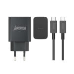 SUPERIOR brzi punjač Samsung 45W sa kablom - crni