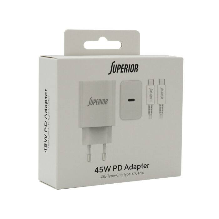 SUPERIOR brzi punjač/adapter za Samsung 45W beli-sa kablom - Slika 4