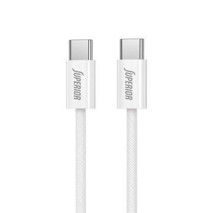 USB data kabal Superior SU-K1025 Type C na Type C 60W 1m beli