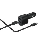 ORIGINAL Samsung auto punjač 45W + 15W Crni – bez kabla - Slika 2
