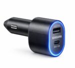 ORIGINAL Samsung auto punjač 45W + 15W Crni – bez kabla - Slika 3