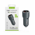 WEWO brzi auto punjač iPhone 20W + 18W - Slika 2